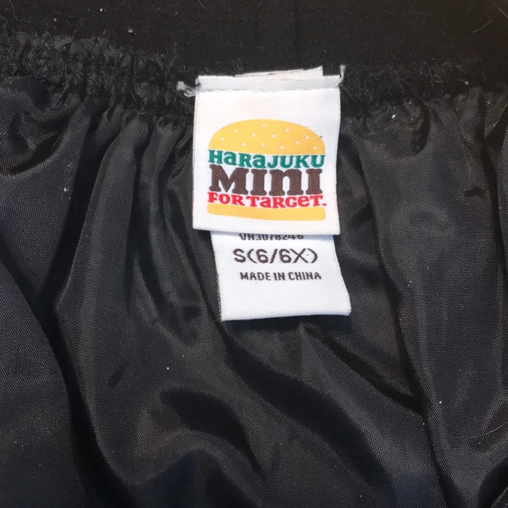 -HaraJuku by Gwen Stefani 6-6X Black Skirt HP!